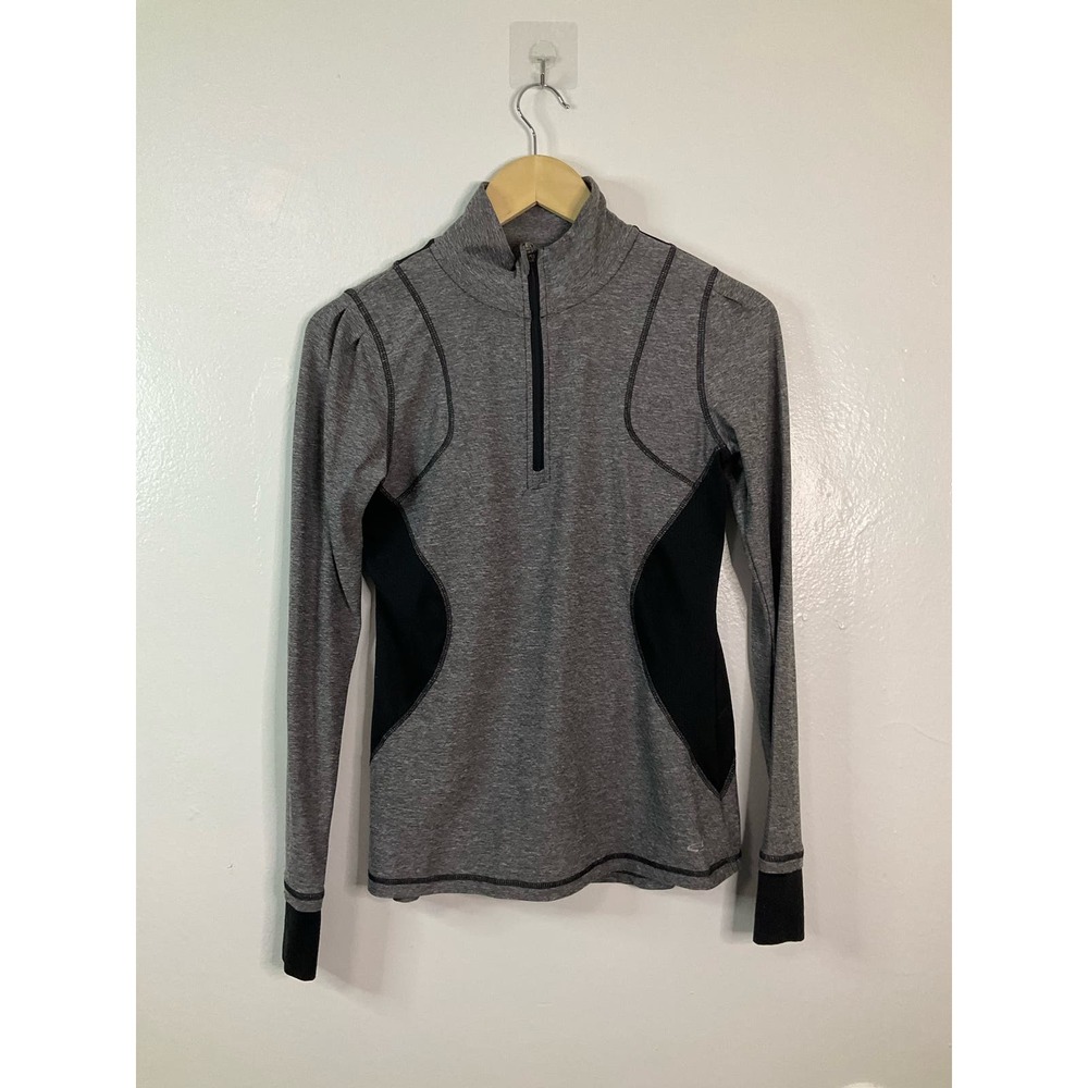 Champion Size XS Active Wear Half Zip Long Sleeve Running Top